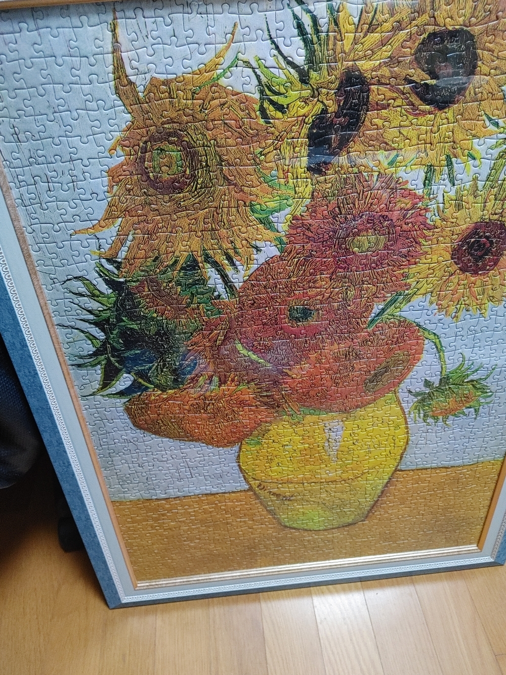 풀템 세계 명화 인테리어 그림 액자 1000피스 100피스 직소퍼즐 키스 복숭아나무