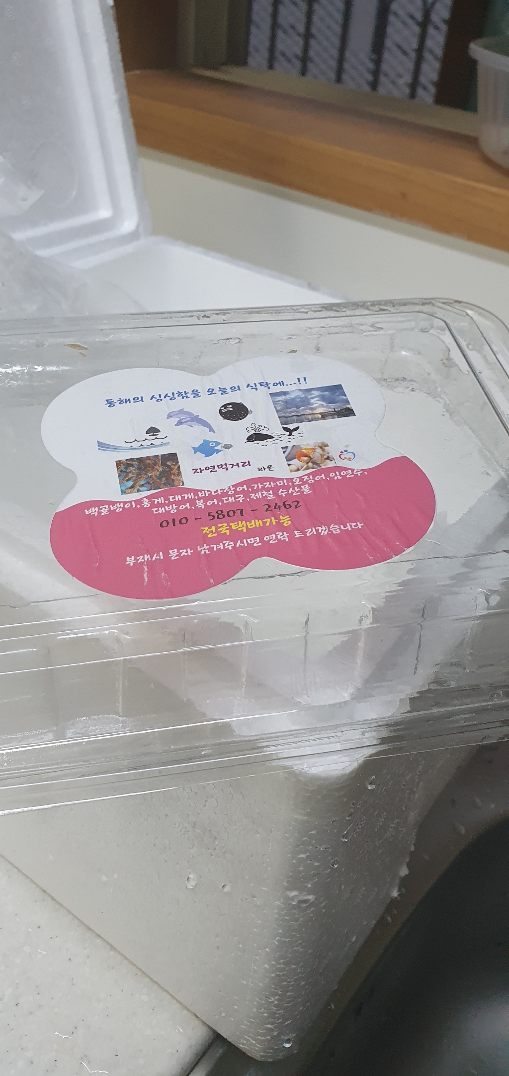 활)주문진 산지 당일 발송 살아서 받아보는 백골뱅이 소 1