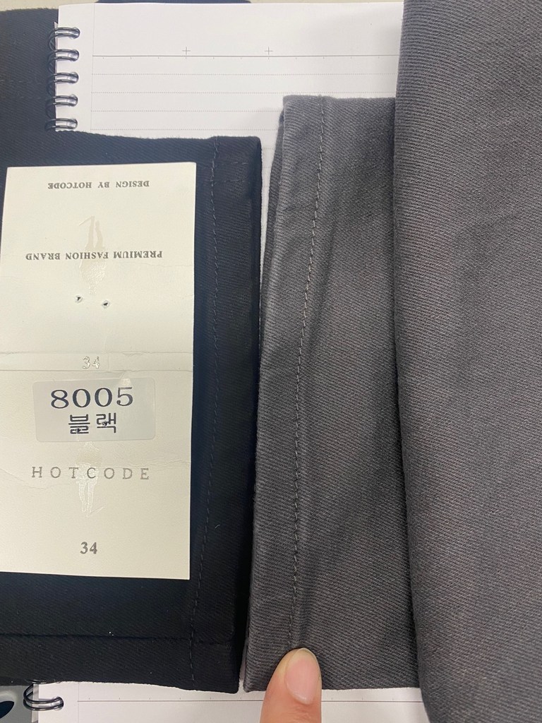 남성용 사계절 캐주얼 스판 면바지 8005