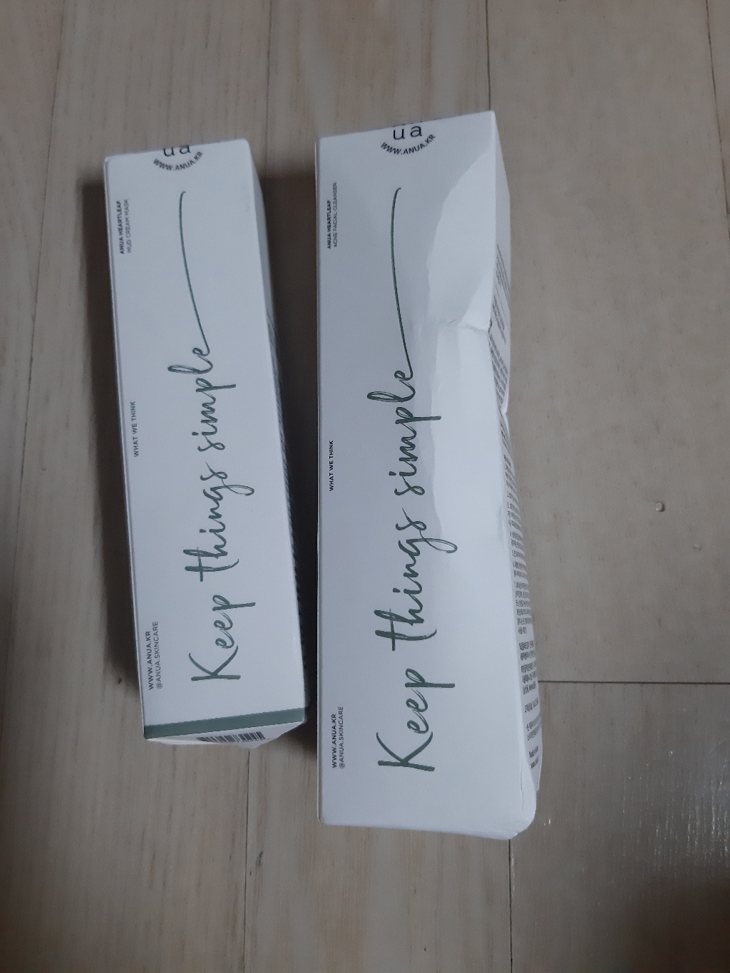 아누아 어성초 머드 크림 마스크