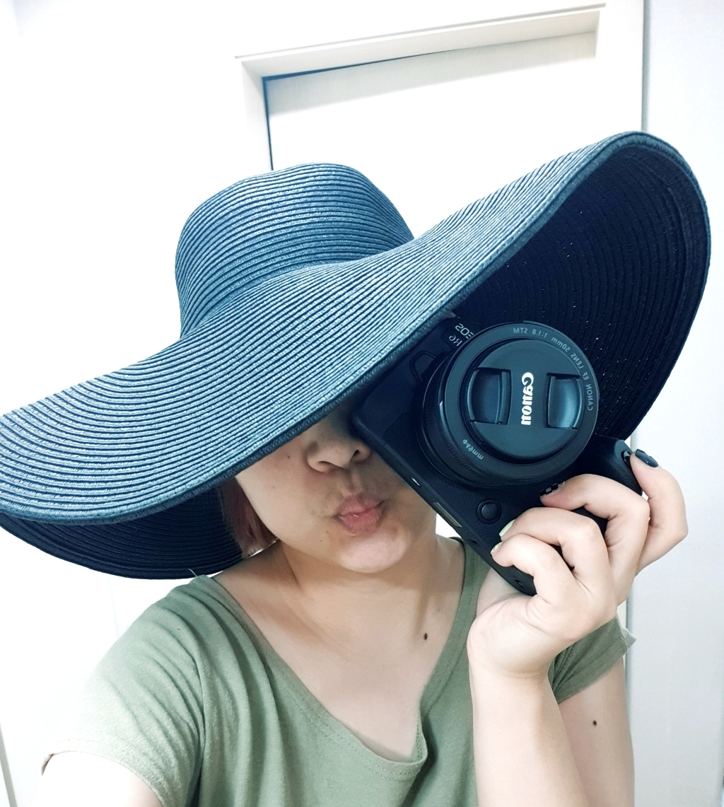 제이제이나인 여성용 밀짚 와이드 빅 챙 비치 모자 SH994-1