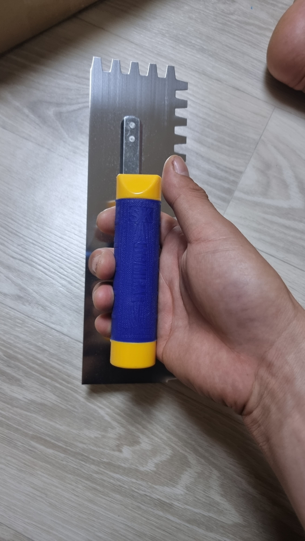 오케이타일공구 압착고데 본드고대 흙손 압착고대 갈갈이 리뷰 후기