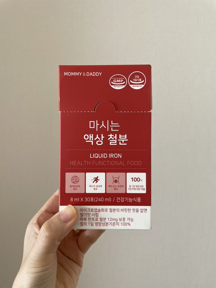 마미앤대디 임산부 마시는 액상 철분제