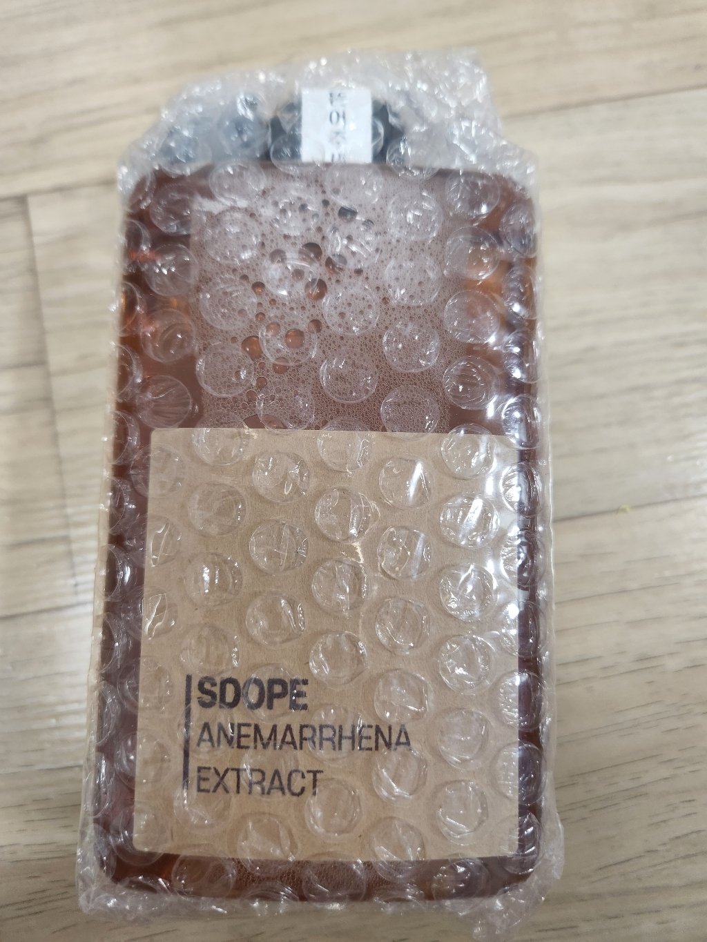 에스도프 지모추출물 원액 보르피린 성분 뾰족캡 포함