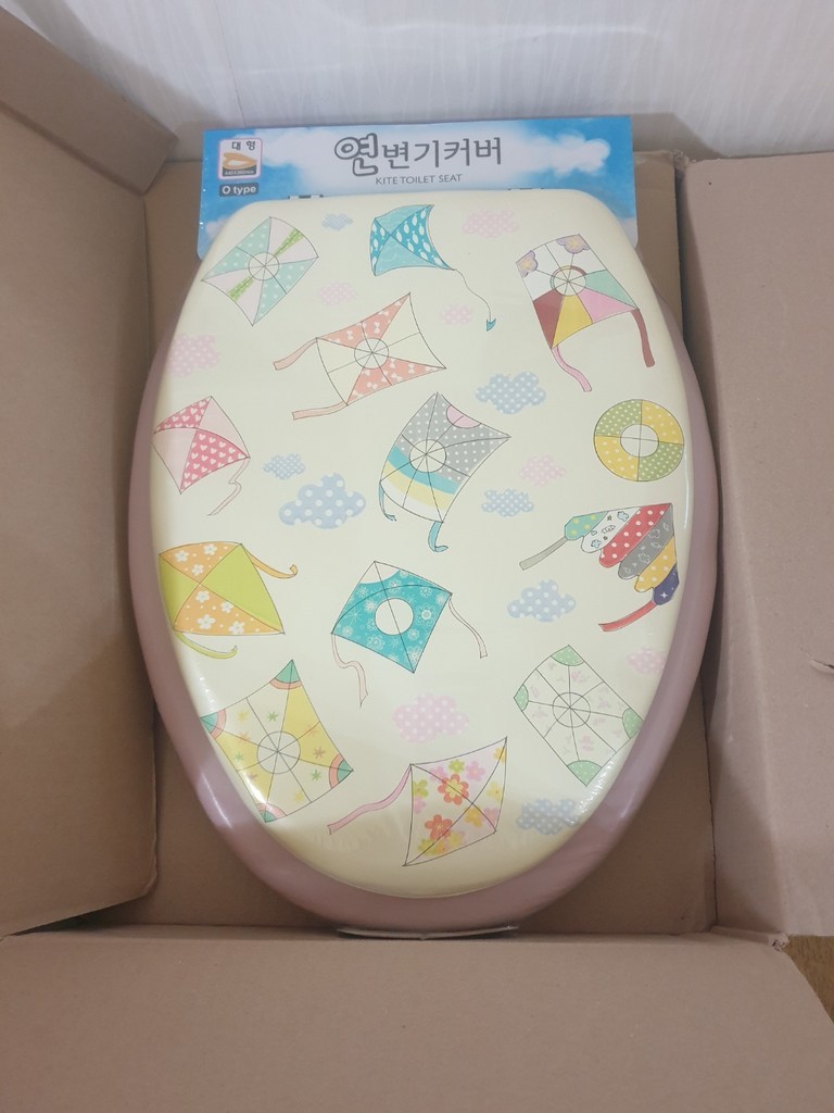 연 변기커버 대형 O형 소프트 변기시트