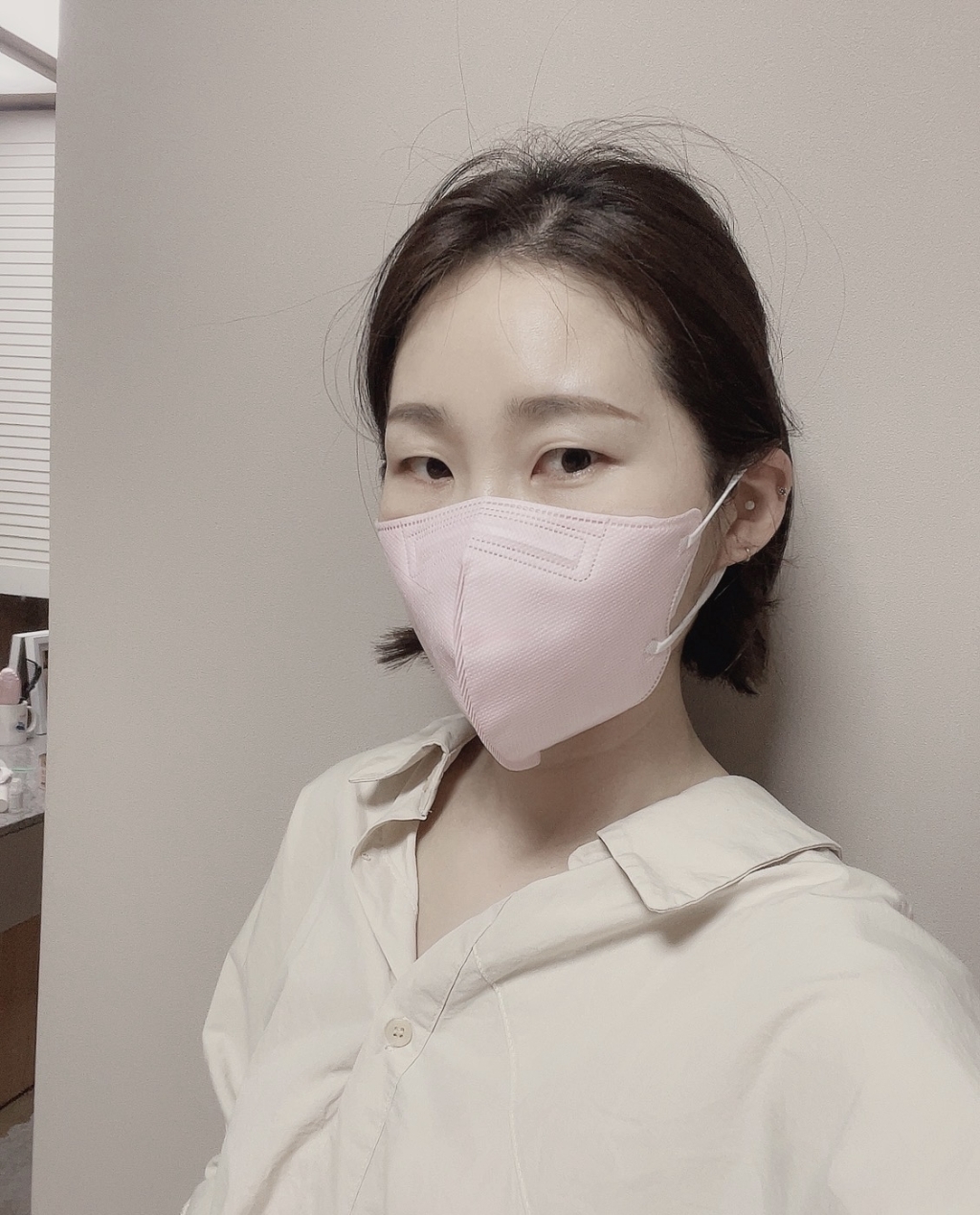 CA 데일리 컬러 KF94 새부리형 비말차단 보건용 마스크 대형