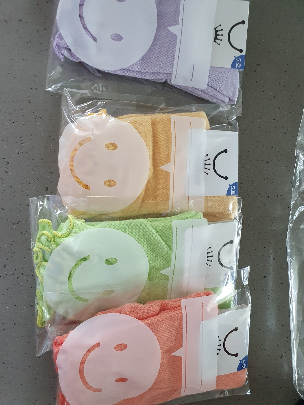 코코비도로시 칼리아 레이스메쉬 펄미끄럼방지 아동양말 4종