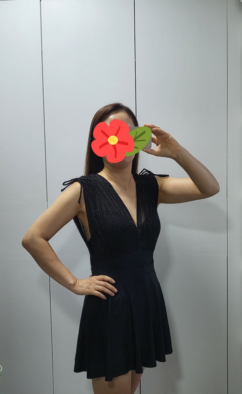 원스카이 여성 원피스 모노키니 수영복 치마 시스루 해변 비치웨어 휴양 바캉스룩