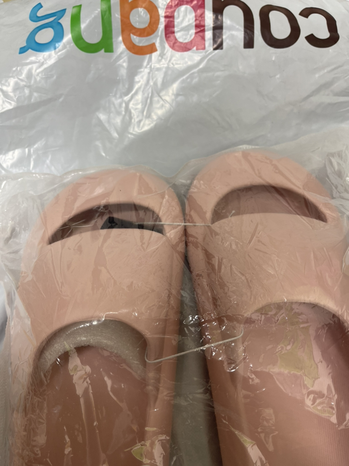 모찌 실내 여성용 사무실 푹신한 슬리퍼