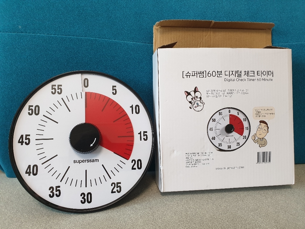 슈퍼쌤에듀 디지털 체크 60분 타이머