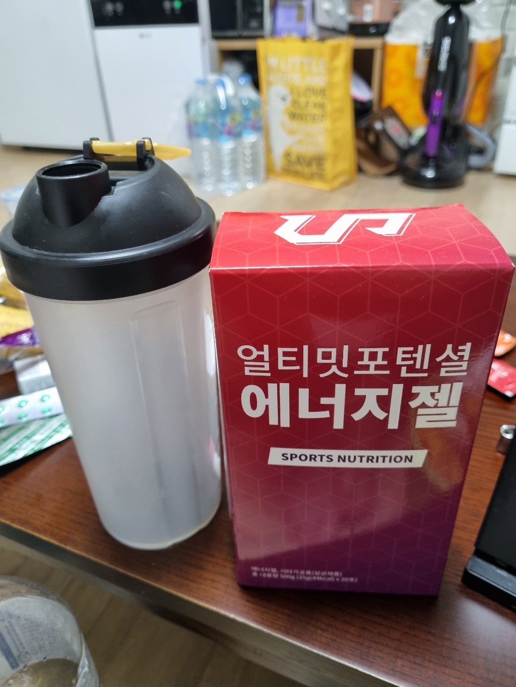 얼티밋포텐셜 에너지젤 아르기닌 타우린 카페인 축구 싸이클 스포츠 보충제 젤스틱형 리뷰 후기
