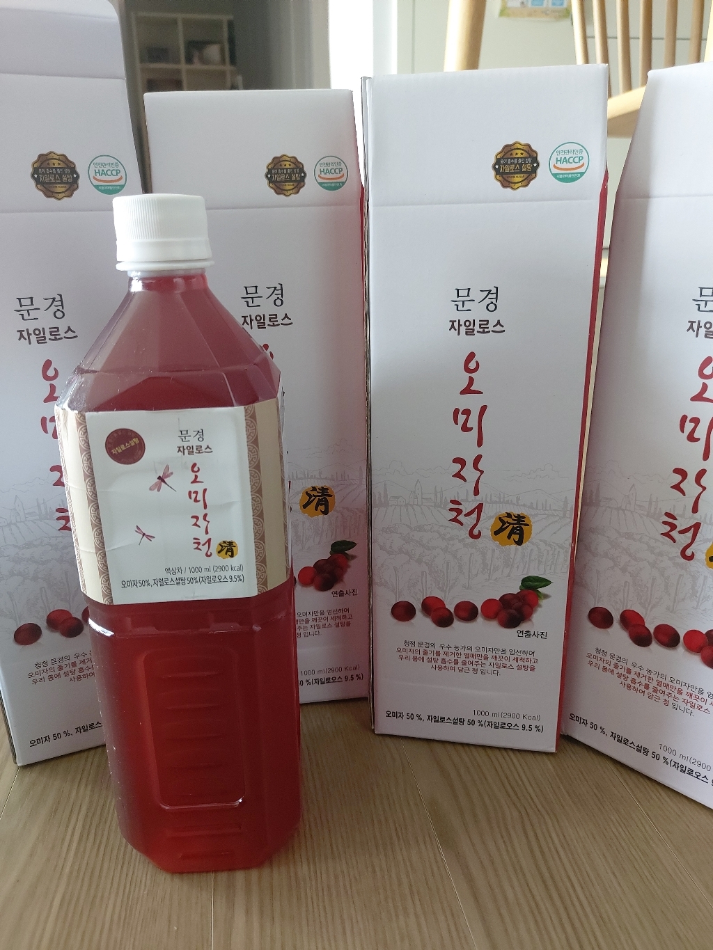문경 자일로스 오미자청 4병