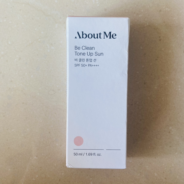 어바웃미 비 클린 톤업 선블록 SF50 A