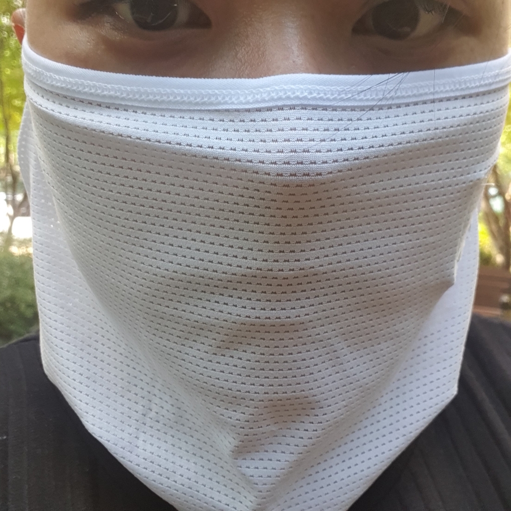 홈바내쓰 얼굴 햇빛가리개 자외선차단 골프 테니스 등산 자전거 매쉬 메쉬 스포츠 마스크 쿨 냉감