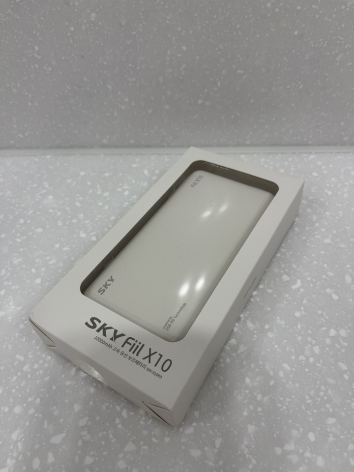 스카이 필 X10 QC30 D 고속충전 보조배터리 Ah