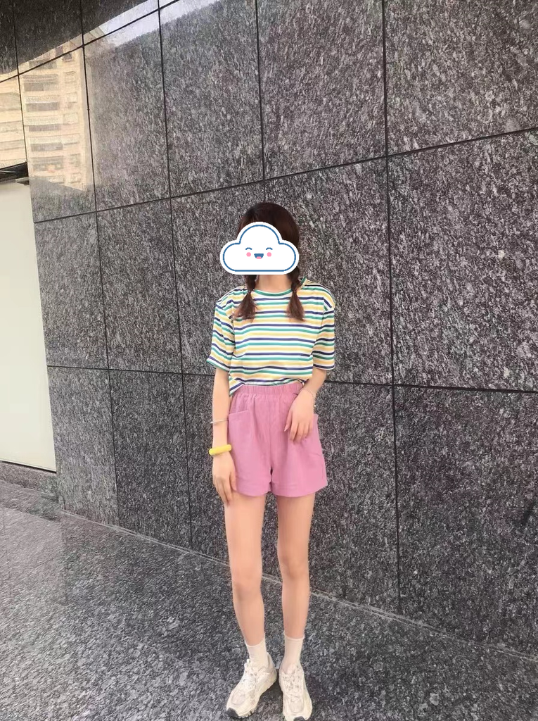 COIRST 면 마 반바지 여니여니 여름 여자 린넨 밴딩 반바지 헐렁한