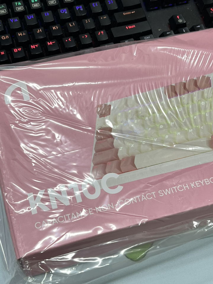 앱코 파스텔키캡 무접점 게이밍 키보드