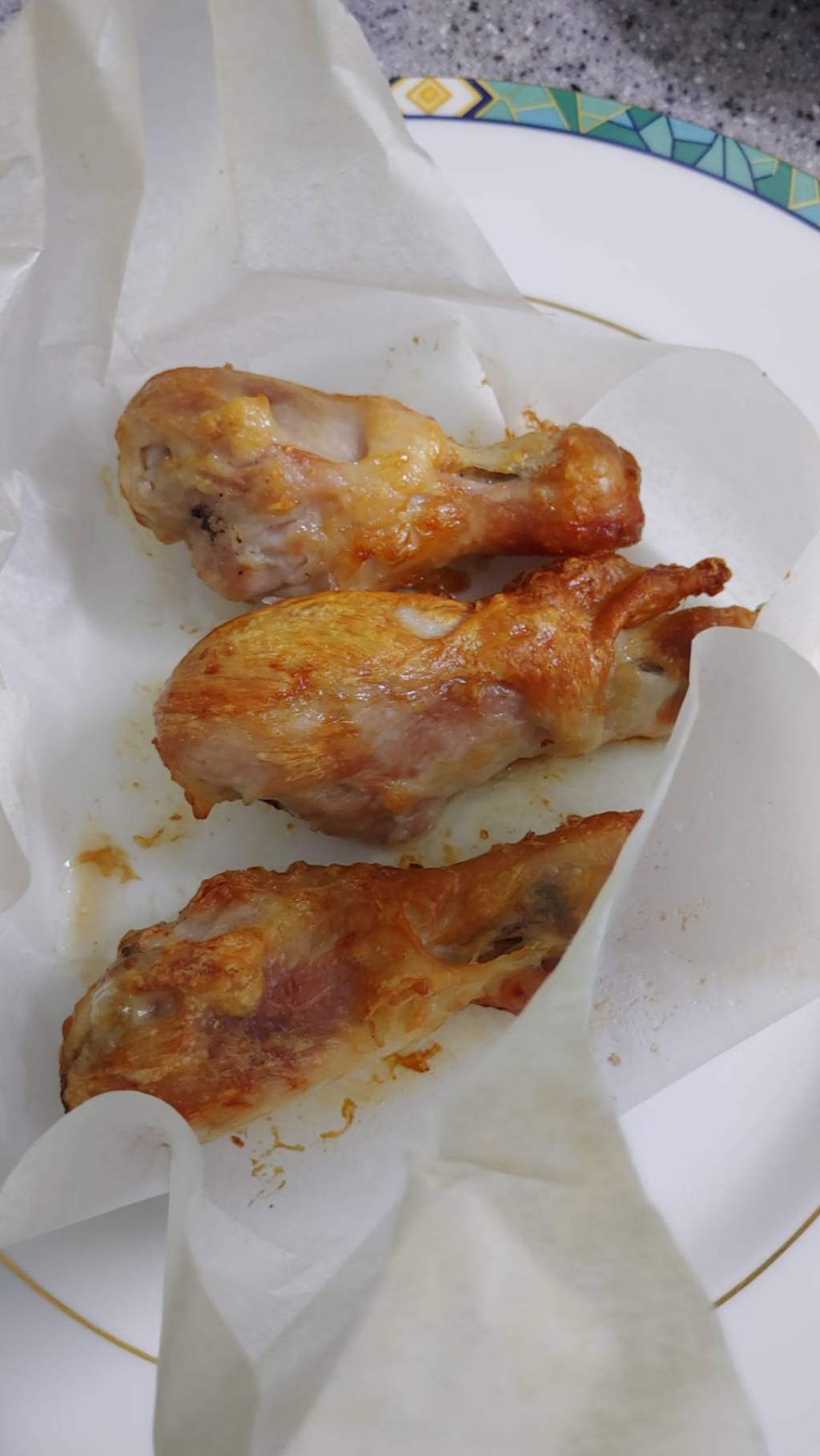 마니커에프앤지 바사삭 치킨 닭다리 1개 리뷰후기