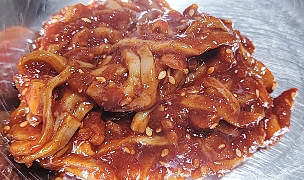미세스조큐레이션 좋은양념 가득한 오징어젓 1개 리뷰후기