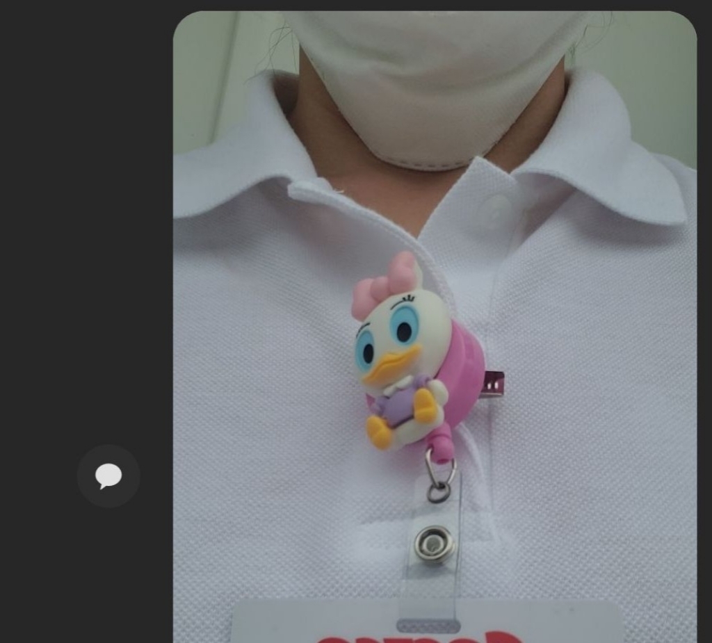 캐릭터 입체 간사 테이프걸이 사원증 출입증 목걸이줄 릴홀더