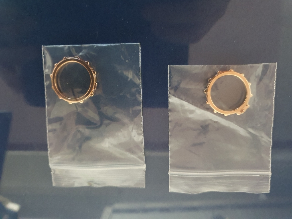 카렌홈데코 주문제작 로즈골드 십자가 묵주반지 회전묵주 십자가 실버반지 천주교선물 리뷰 후기