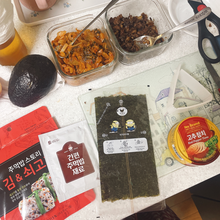 만전김 삼각김밥김 20개입 리필 40개입 삼각김밥 성형틀