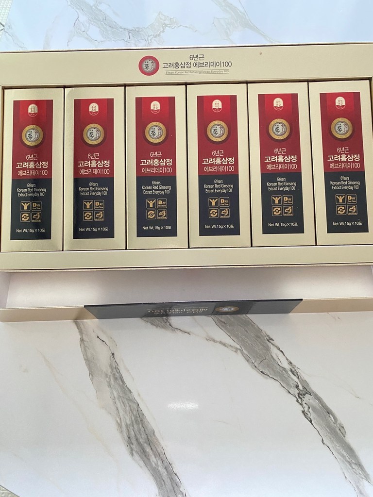 풍년보감 6년근 고려홍삼정 에브리데이 100 홍삼스틱 60포 선물세트 쇼핑백 리뷰후기
