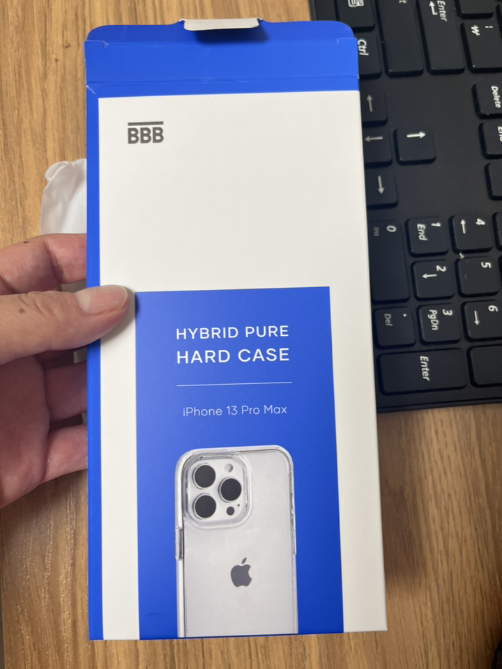 BBB트리플블랙 하이브리드 풀커버 투명 휴대폰 케이스