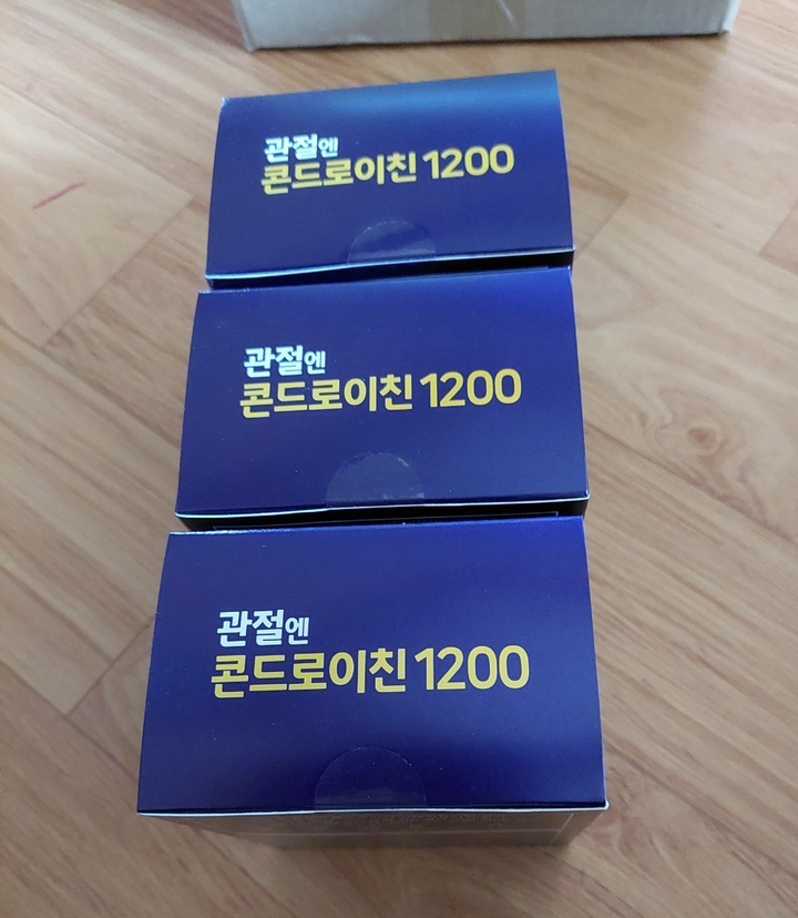 관절엔 콘드로이친 1200 60정 3개 3개월
