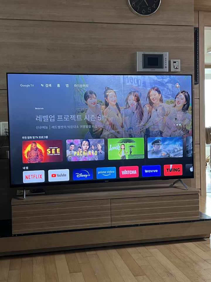구글 TV 크롬캐스트 4세대 세톱박스 스노우