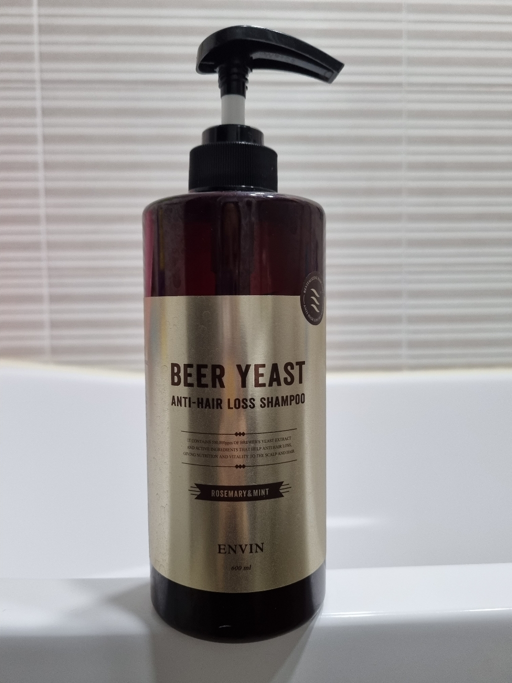 앙방 약산성 맥주효모 55만 비듬케어 탈모증상 완화 샴푸 로즈마리민트향 리뷰 후기