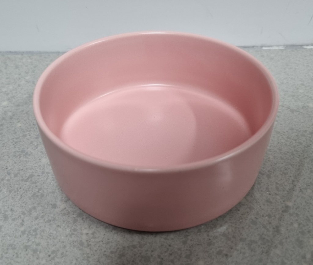 반려동물 레인보우 식기 2단 거치대 S