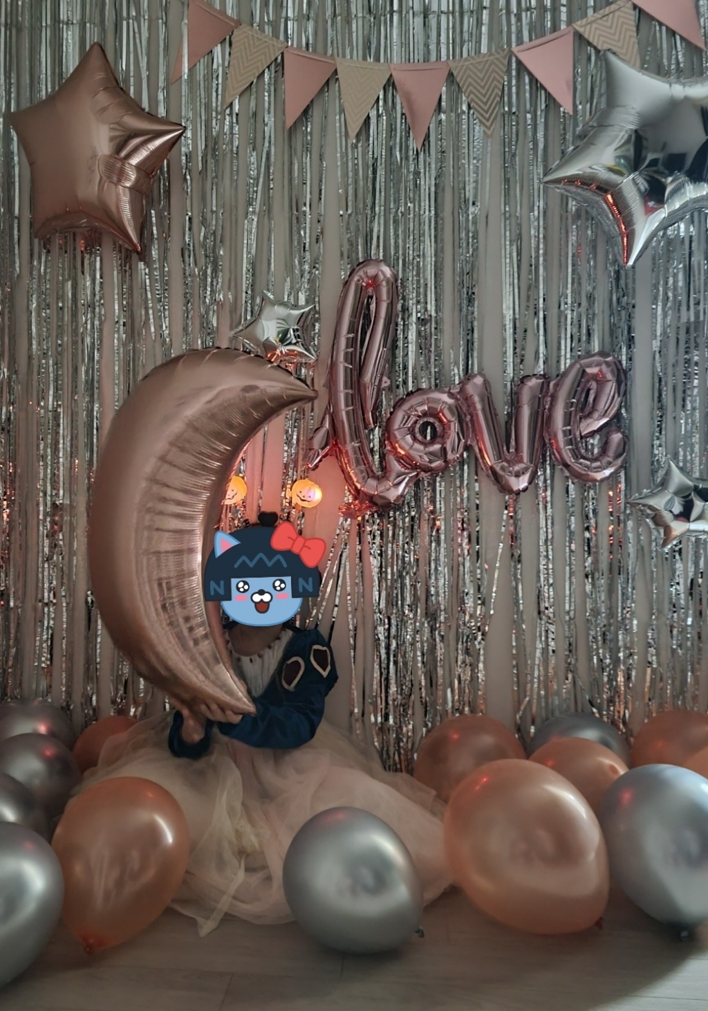 모모링크 홈파티 생일파티 풍선 용품세트 Y801