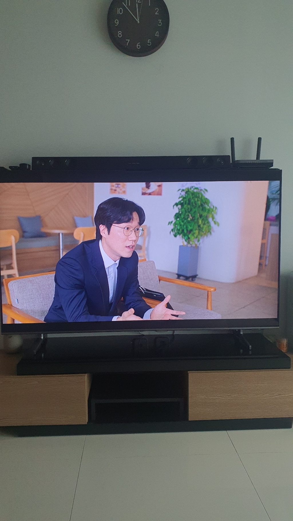 삼성전자 HD 80 TV 자가설치