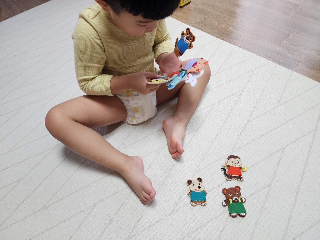 매직캐슬 손가락 인형