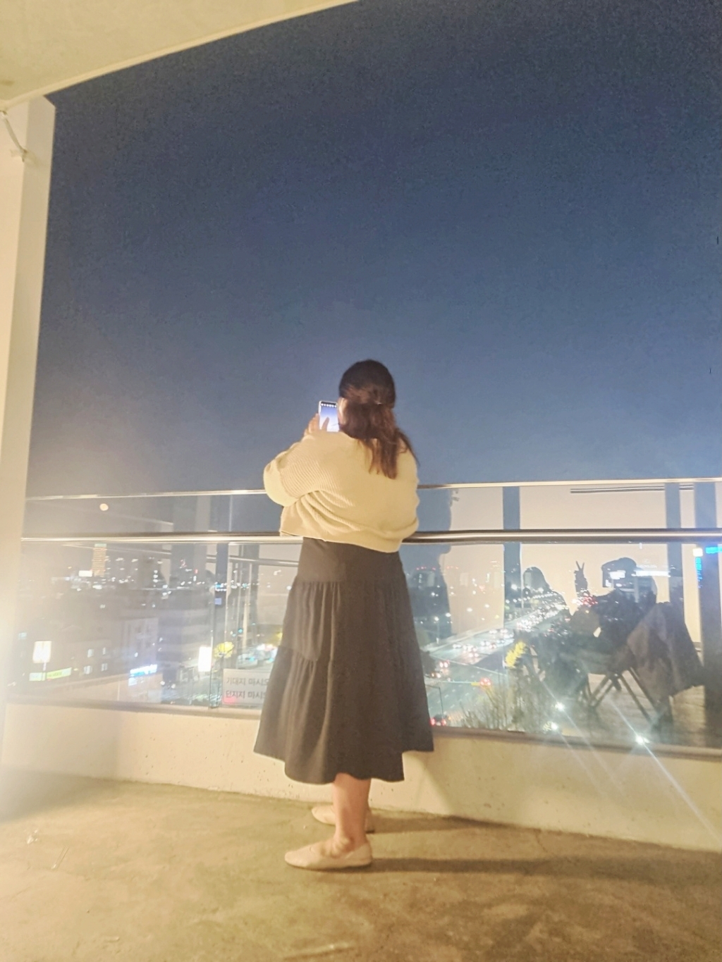 요모조모플러스 빅사이즈 캉캉 롱스커트
