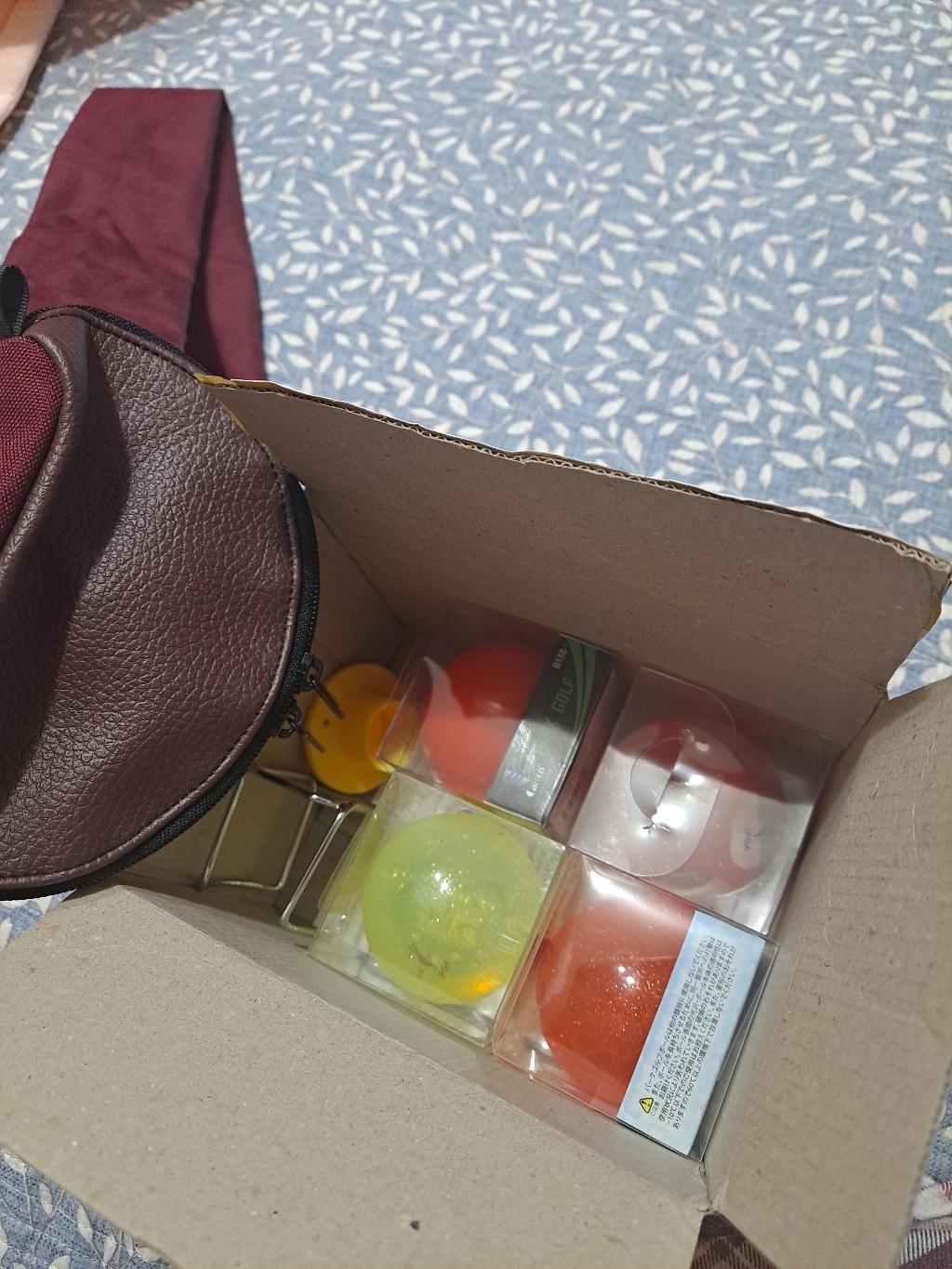 [파크골프] 이터 파크골프공 홀더 볼클립 파우치 볼 홀더