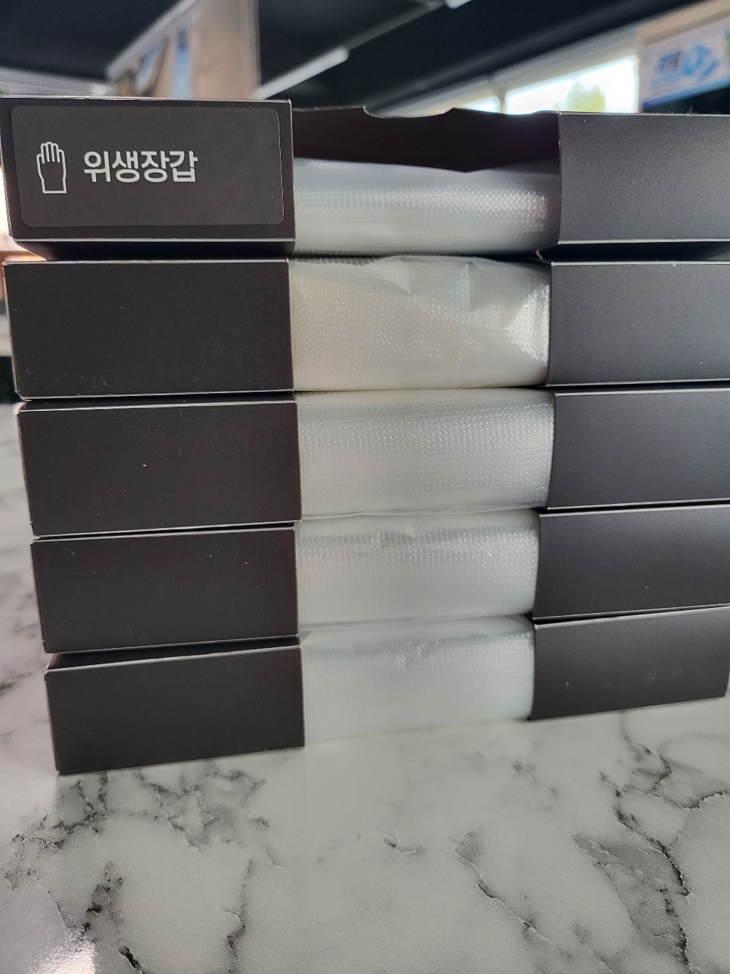 [위주]비닐봉투 씽크대 서랍 정리함 5개 풀세트