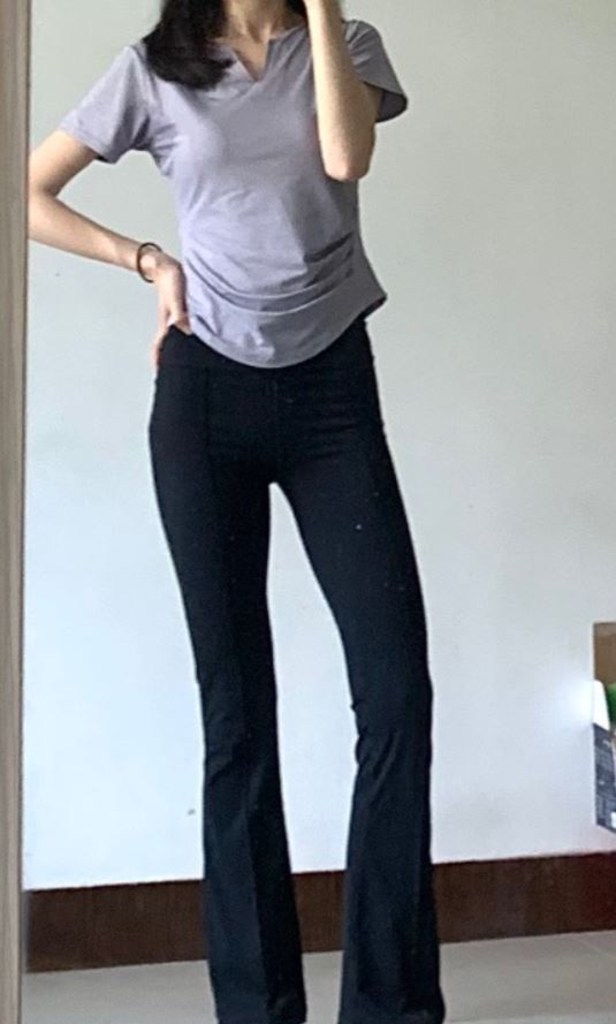 이프노스 에어 롱 부츠컷 레깅스 요가복