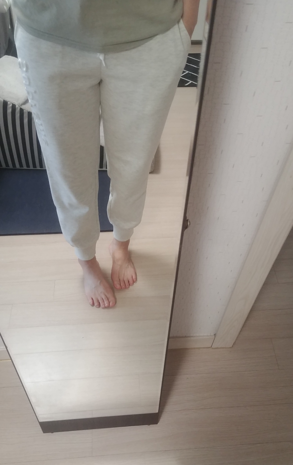 레터링 남자 여자 오버핏 조거팬츠
