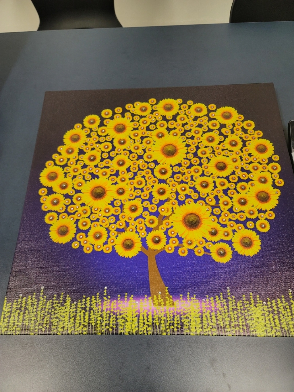 피앤피몰 보석 해바라기 나무2 그림