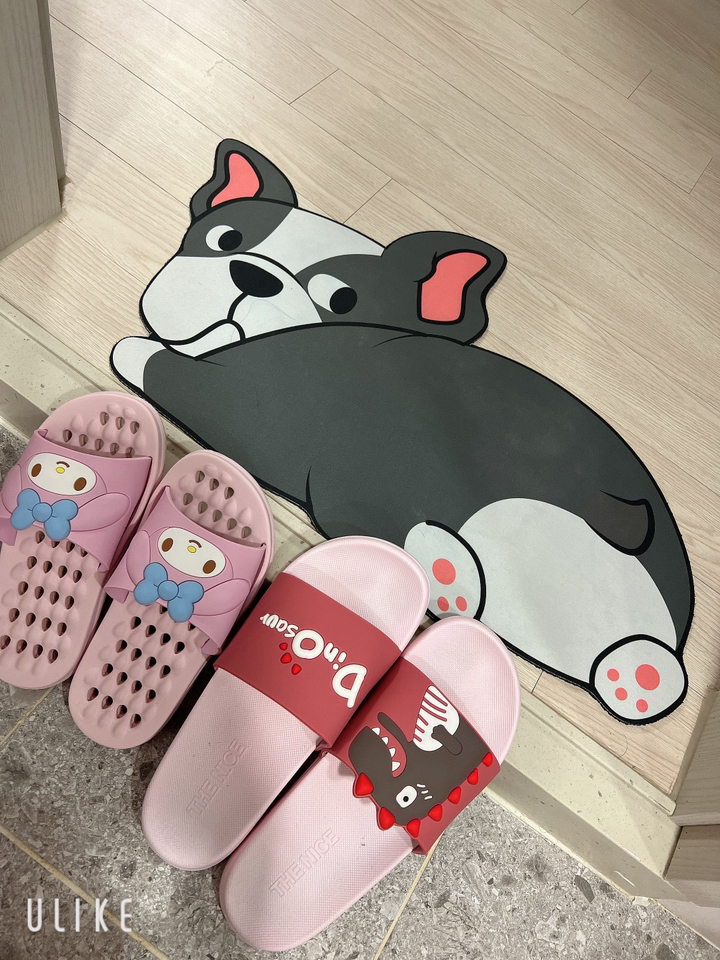 라별 캐릭터 소프트 규조토 발매트
