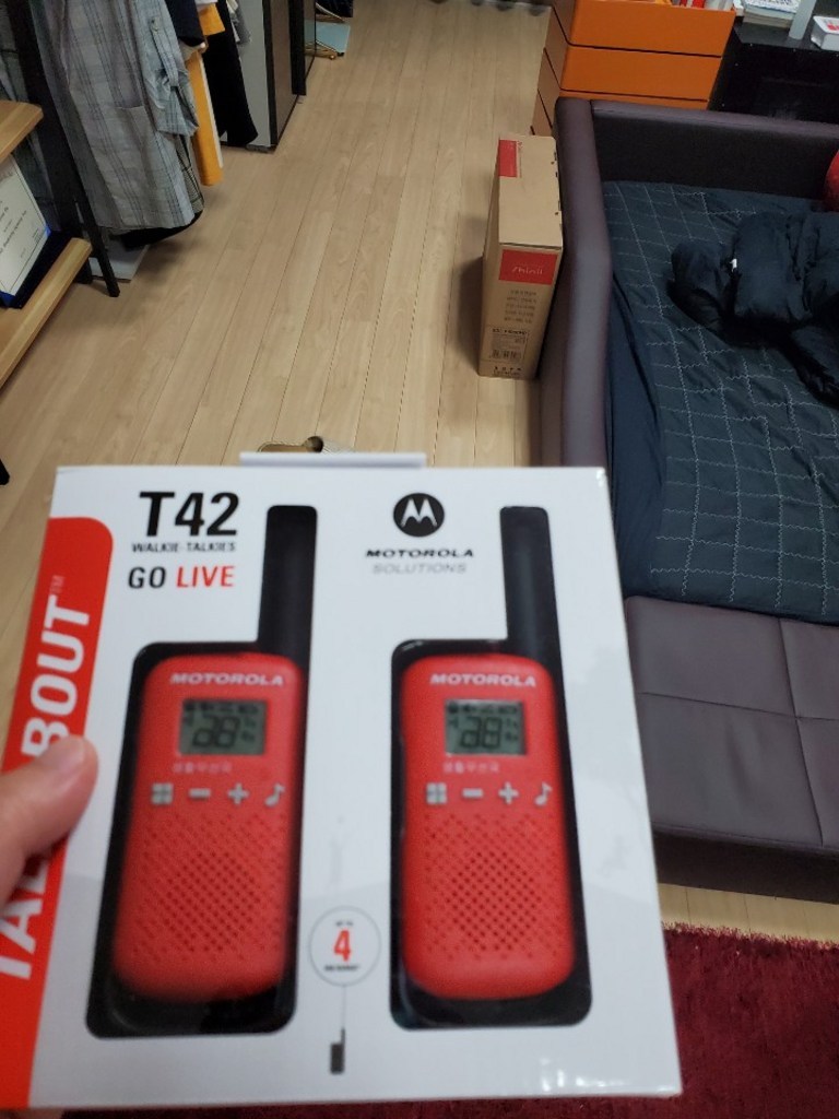 모토로라 무전기 버전 2 빨강 TAKABOUT T42