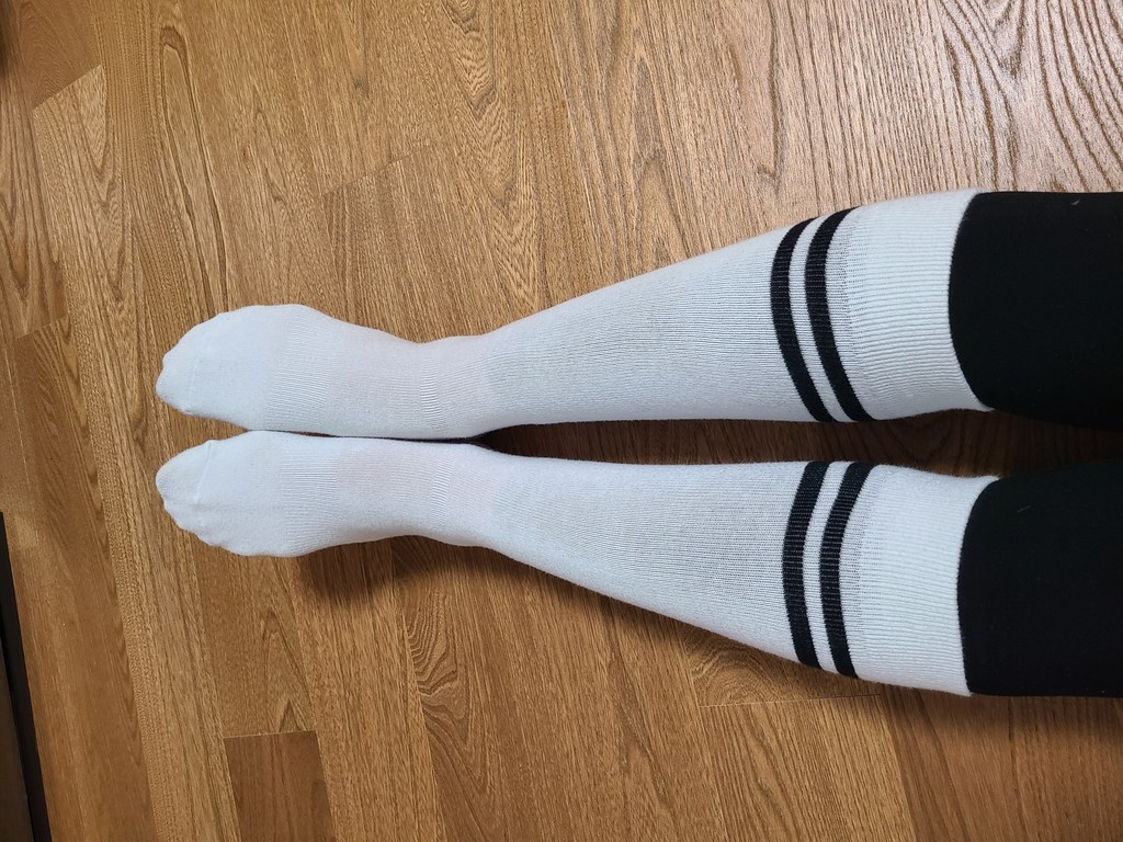 아사나 논슬립 필라테스 요가 니 하이 삭스 2켤레