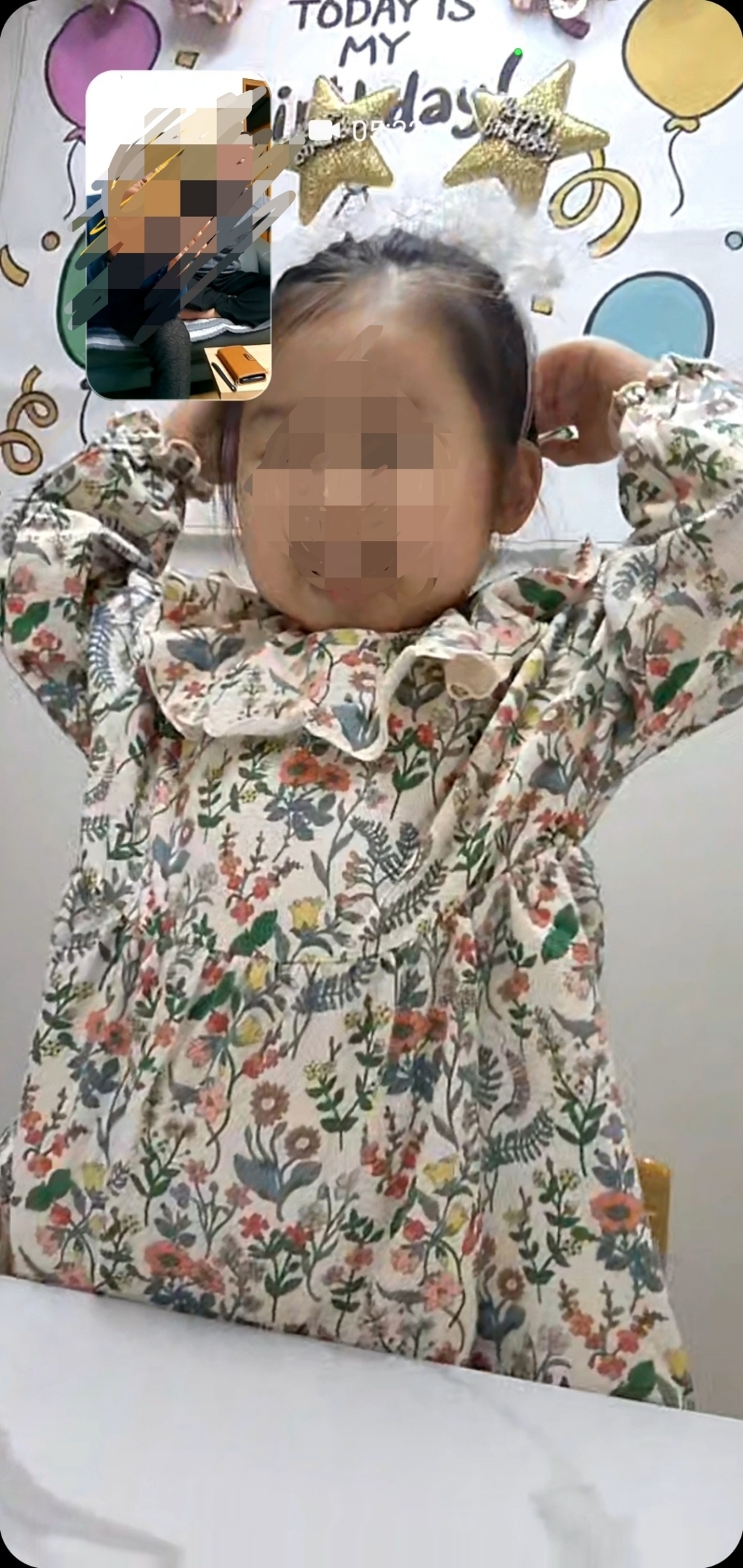 밀크마일 여아용 엔젤라 플라워 원피스
