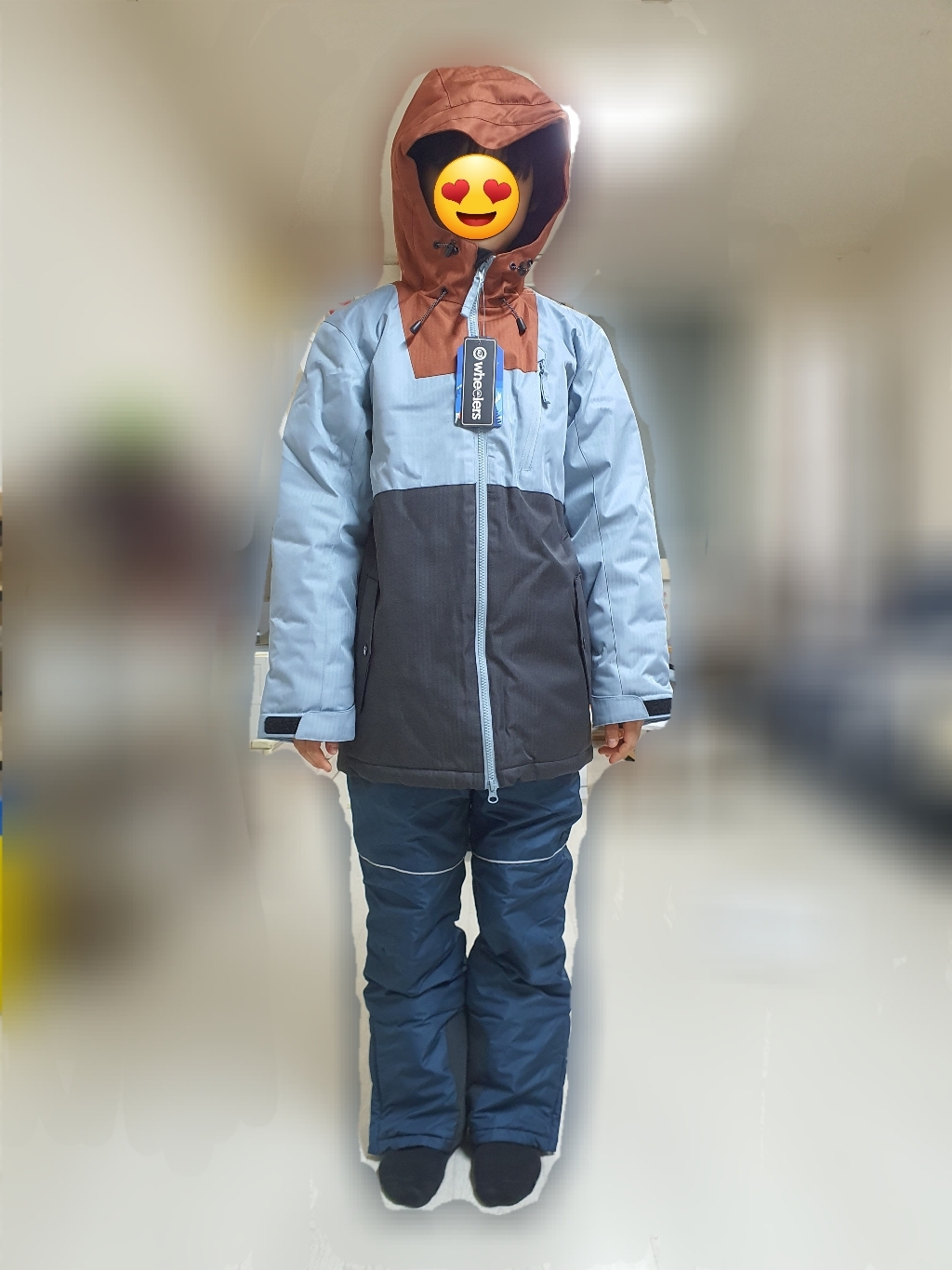 휠러스 남아용 보드 자켓