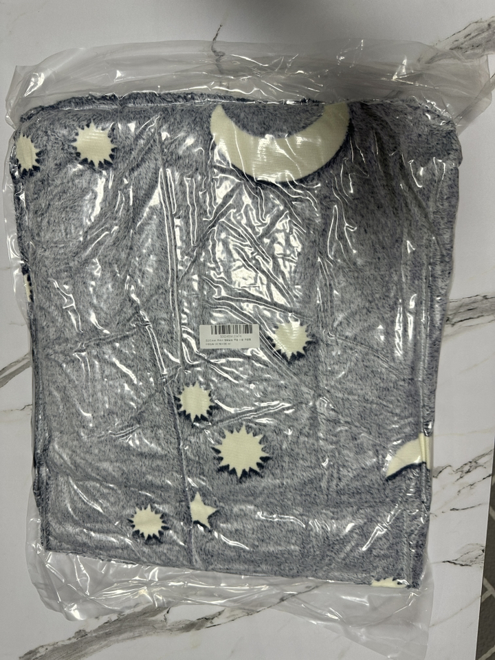 프리티슈슈 극세사 캠핑담요 무릎 이불 차량용 야광담요