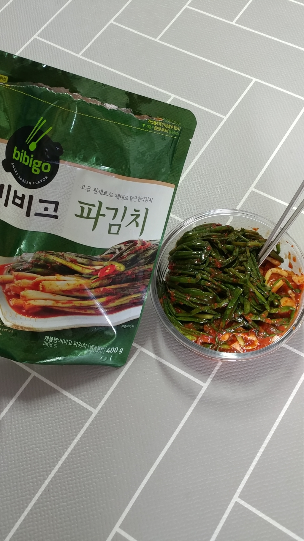 비비고 파김치