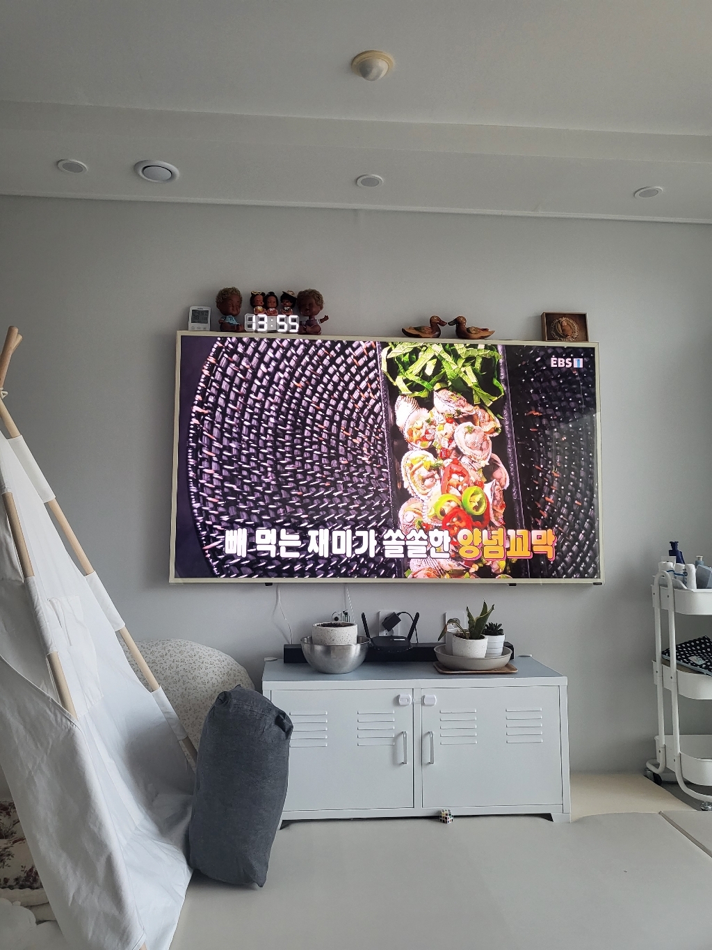썬가드광학 TV보안기 75인치 거치식 리뷰 후기