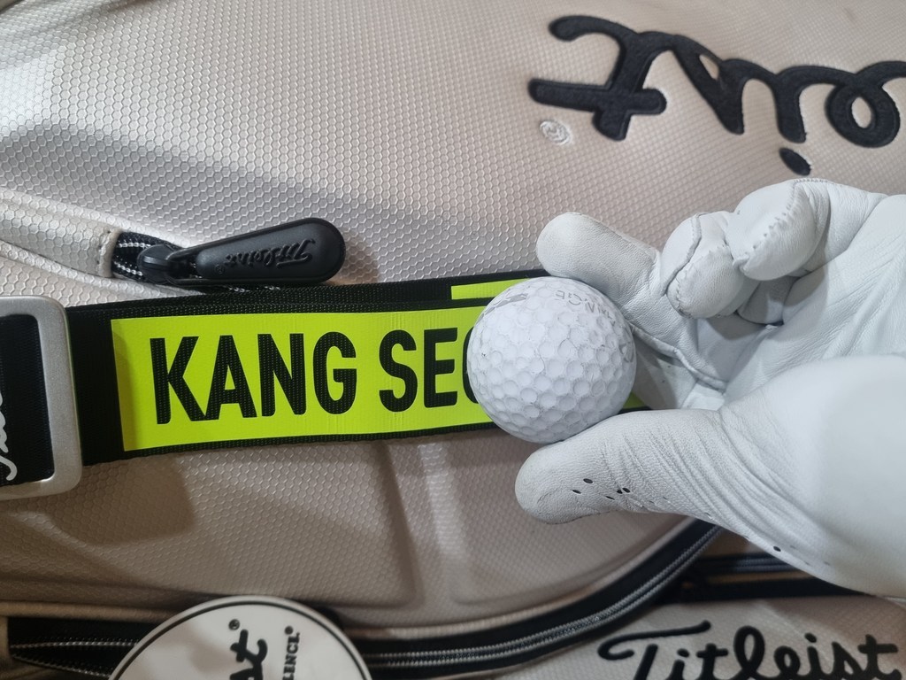 골프네임택 열전사 캐디백 네임택 골프가방 이름표